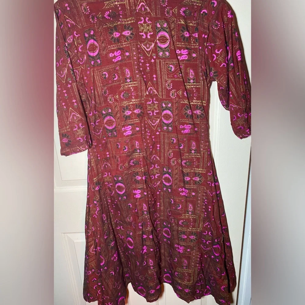 Authenic Rapunzel Alkapuri Baroda Ethnic Bohemian Traditional Wear, L‎ - Picture 4 of 4